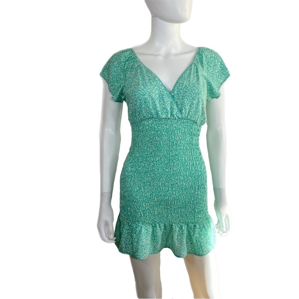 No Boundaries Tiny Floral Smocked Dress